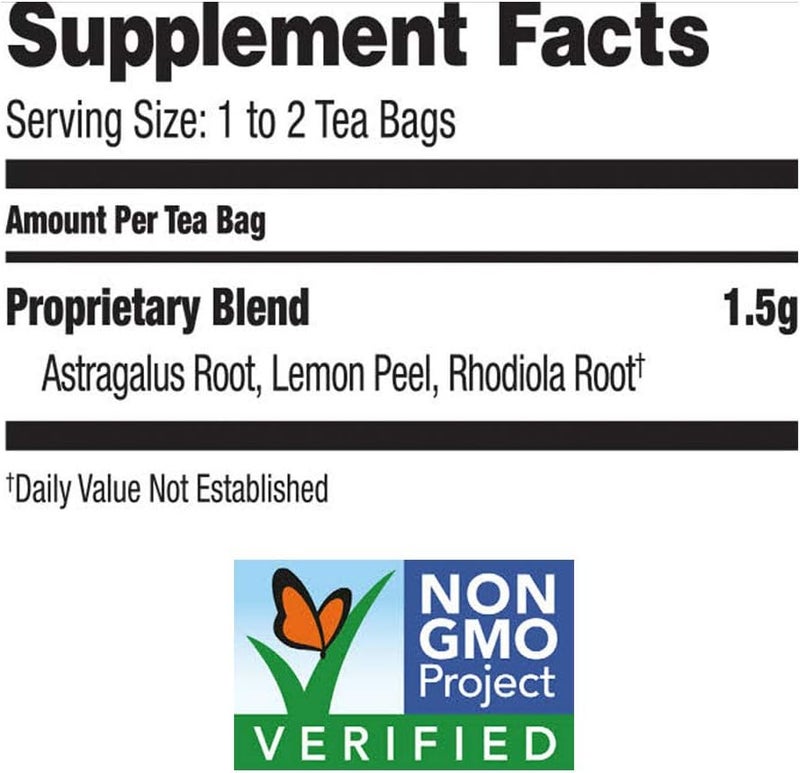 Bravo Teas Rhodiola Herbal Tea - Caffeine Free - Image 2